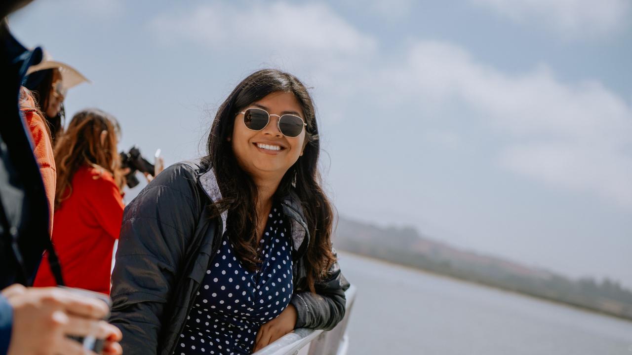 Natalie Coca on elkhorn slough
