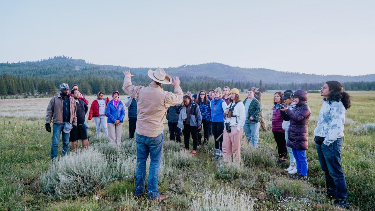 rx one health outdoor lecture in clover valley