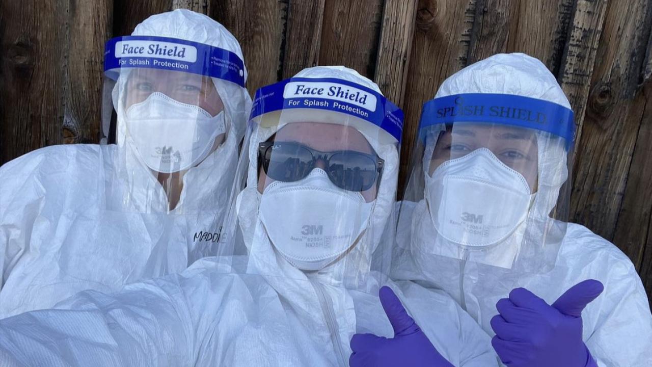 Rx One Health 2022 students in full PPE