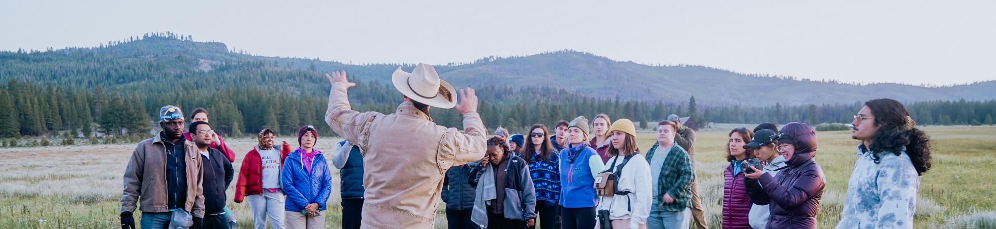 rx one health outdoor lecture in clover valley